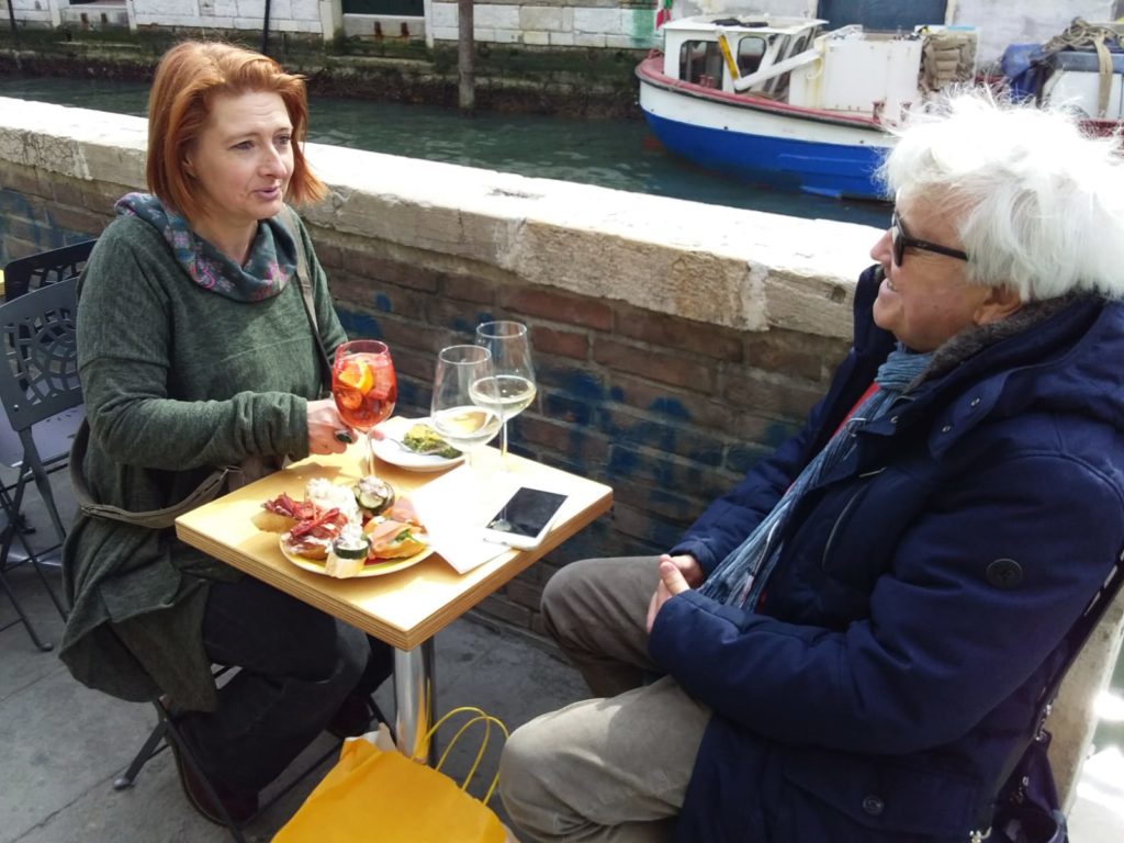 Parcours éno-gastronomique à Venise spritz et tapas à Venise