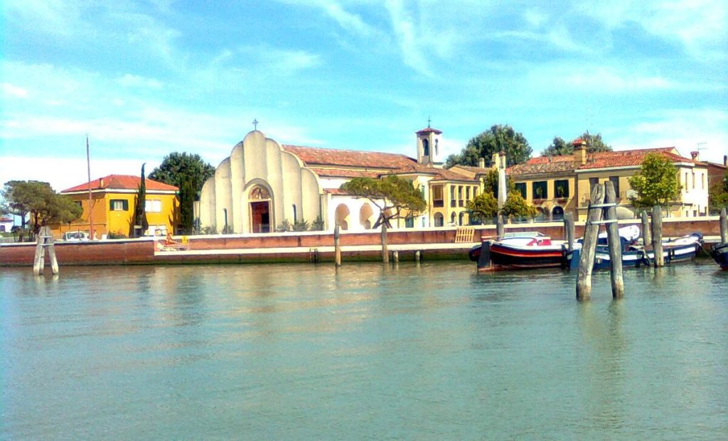 vue panoramique sur l'église de S.Erasmo